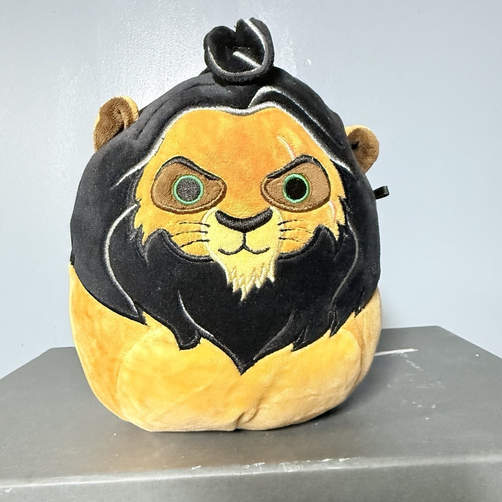 Disney Scar the Lion King Squishmallows Plush Stuffed‎ Animal Toy